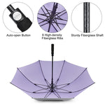 G4Free - G4Free 54/62 Inch Windproof UV Protection Golf Umbrella -TN23A187B-TN23A187A-TN23A187D-TN23A187C