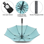 G4Free - G4Free 54/62 Inch Windproof UV Protection Golf Umbrella -TN23A187B-TN23A187A-TN23A187D-TN23A187C