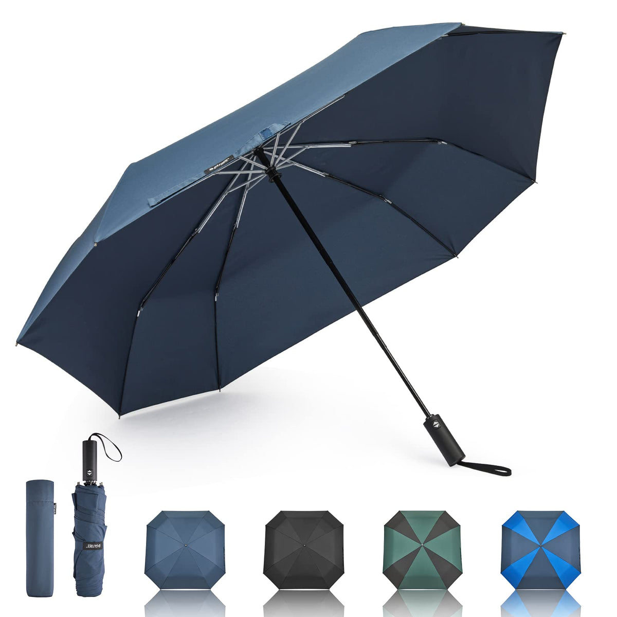 G4Free - G4Free 54 Inch Large Golf Umbrella -TN22A131B-TN22A131C-TN22A131A-TN22A131D