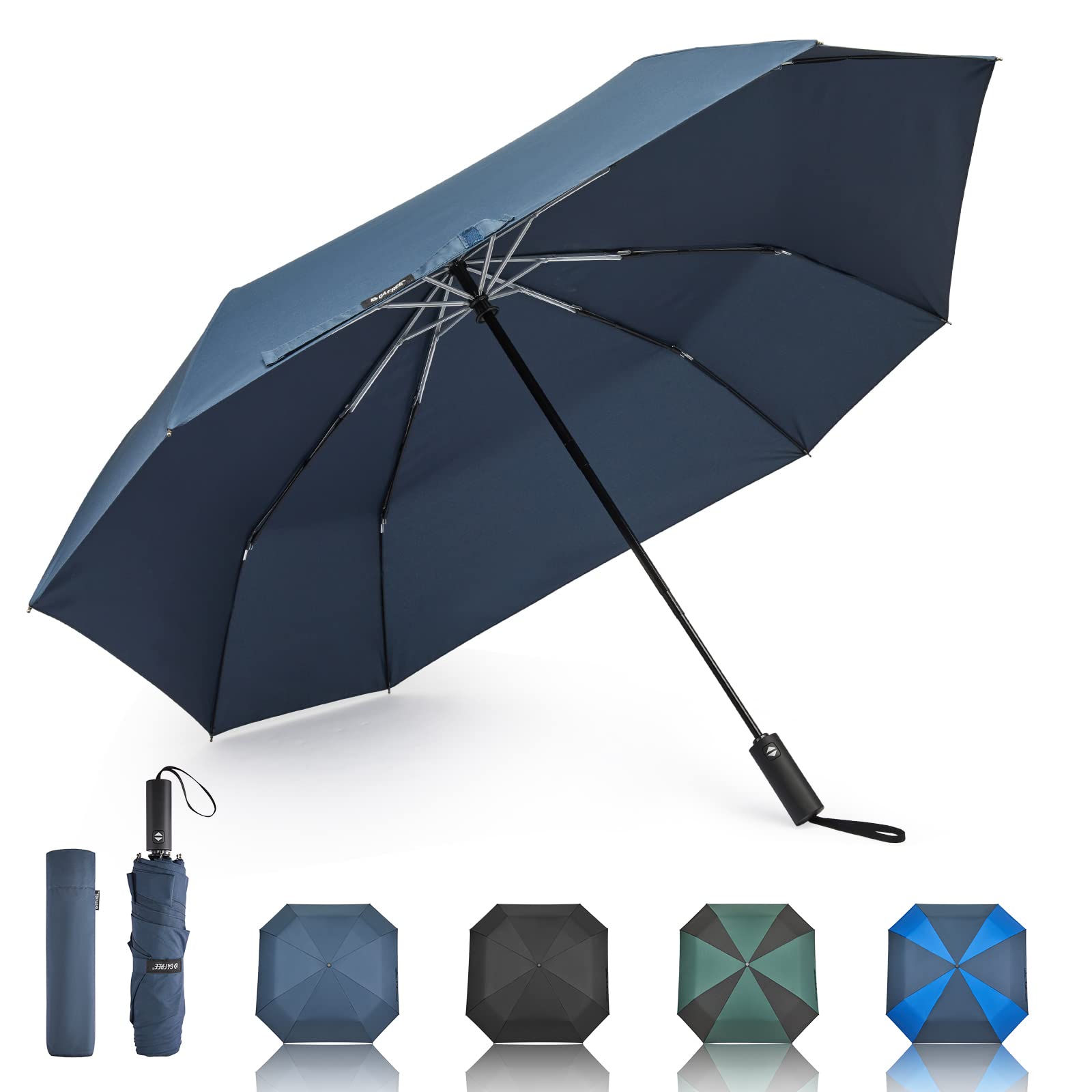 G4Free - G4Free 54 Inch Large Golf Umbrella -TN22A131B-TN22A131C-TN22A131A-TN22A131D