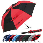 G4Free - G4Free 62 Inch Portable Automatic Open Oversize Vented Double Canopy Umbrellas -D02V684A-D02V684M-D02V684B-D02V684E-D02V684D