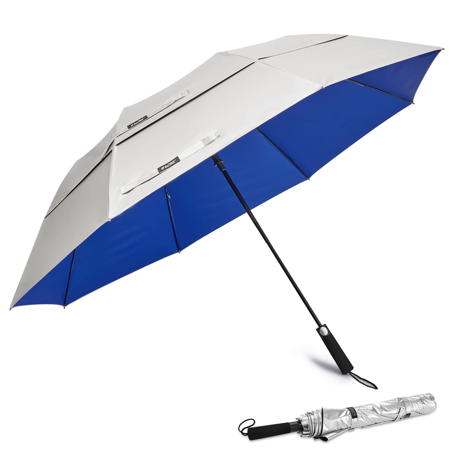 G4Free - G4Free 62 Inch Portable UV Protection Automatic Big Sun Umbrella -D02V737A-D02V737B-D02V737C