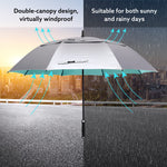 G4Free - G4Free 68 Arc Vented UV Auto Extra Large Windproof Golf/Beach  Umbrellas -D02V731A-D02V731D-D02V731C-D02V731B