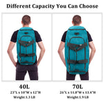 G4Free - G4Free 70L Large 3-Way Duffle Backpack Gym Bag with Shoe Compartment -TN22B134C-TN22B134B-TN22B134A