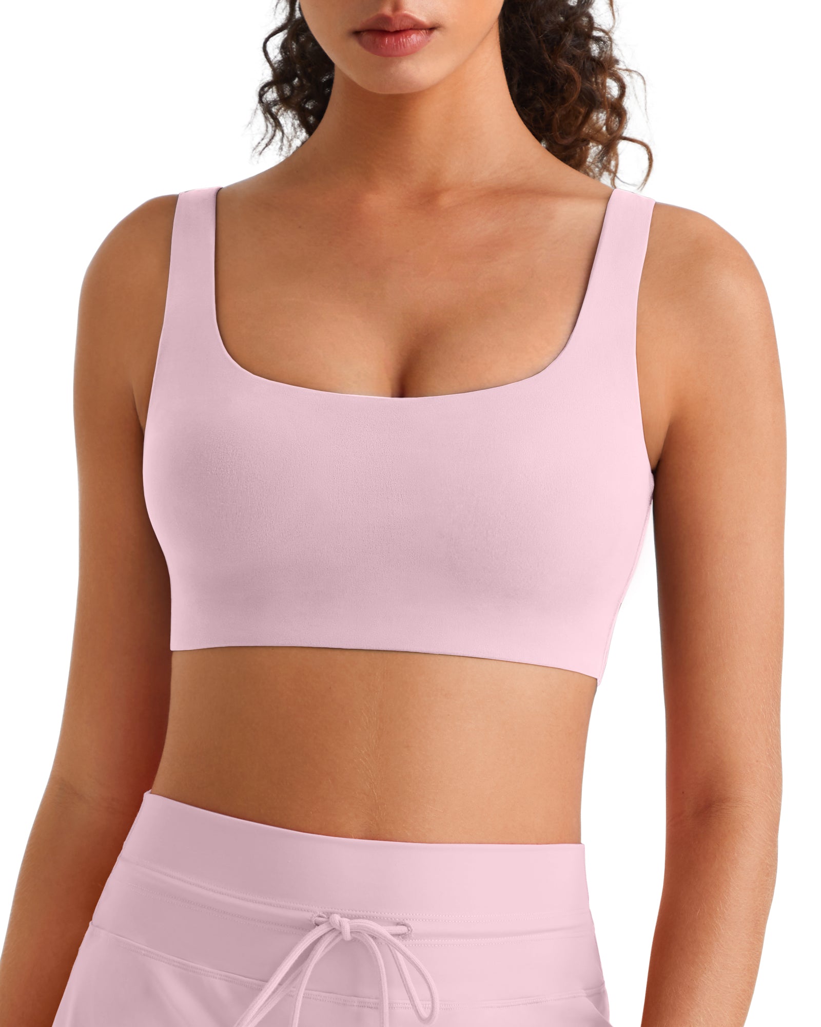 G4Free - G4Free BareFeel Square Neck Sports Bra – Non Padded U Back -GF26C965A001A-S-GF26C965A001B-M-GF26C965A001C-L-GF26C965A001D-XL-GF26C965A001F-XS