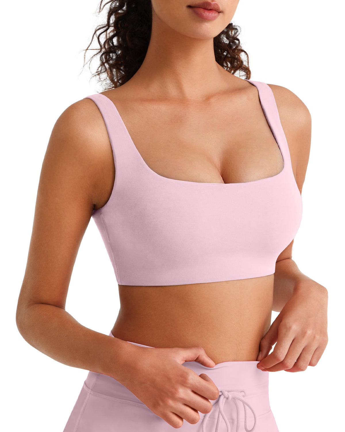 G4Free - G4Free BareFeel Square Neck Sports Bra – Non Padded U Back -GF26C965A001A-S-GF26C965A001B-M-GF26C965A001C-L-GF26C965A001D-XL-GF26C965A001F-XS