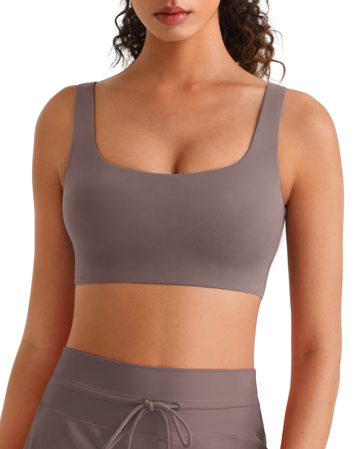 G4Free - G4Free BareFeel Square Neck Sports Bra – Non Padded U Back -GF26C965A001A-S-GF26C965A001B-M-GF26C965A001C-L-GF26C965A001D-XL-GF26C965A001F-XS