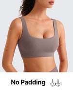 G4Free - G4Free BareFeel Square Neck Sports Bra – Non Padded U Back -GF26C965A001A-S-GF26C965A001B-M-GF26C965A001C-L-GF26C965A001D-XL-GF26C965A001F-XS