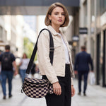G4Free - G4Free Checkered Crossbody Bum Bag with Removable Pouch Lightweight -TN26B628A-TN26B628B-TN26B628C-TN26B628D-TN26B628E