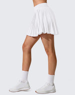 G4Free - G4Free Chillwhisp 14" Pleated Tennis Skirt with Inner Shorts Pocket -GF26H971A001A-S-GF26H971A001B-M-GF26H971A001C-L-GF26H971A001D-XL-GF26H971A001E-XXL