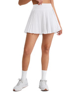 G4Free - G4Free Chillwhisp 14" Pleated Tennis Skirt with Inner Shorts Pocket -GF26H971A001A-S-GF26H971A001B-M-GF26H971A001C-L-GF26H971A001D-XL-GF26H971A001E-XXL