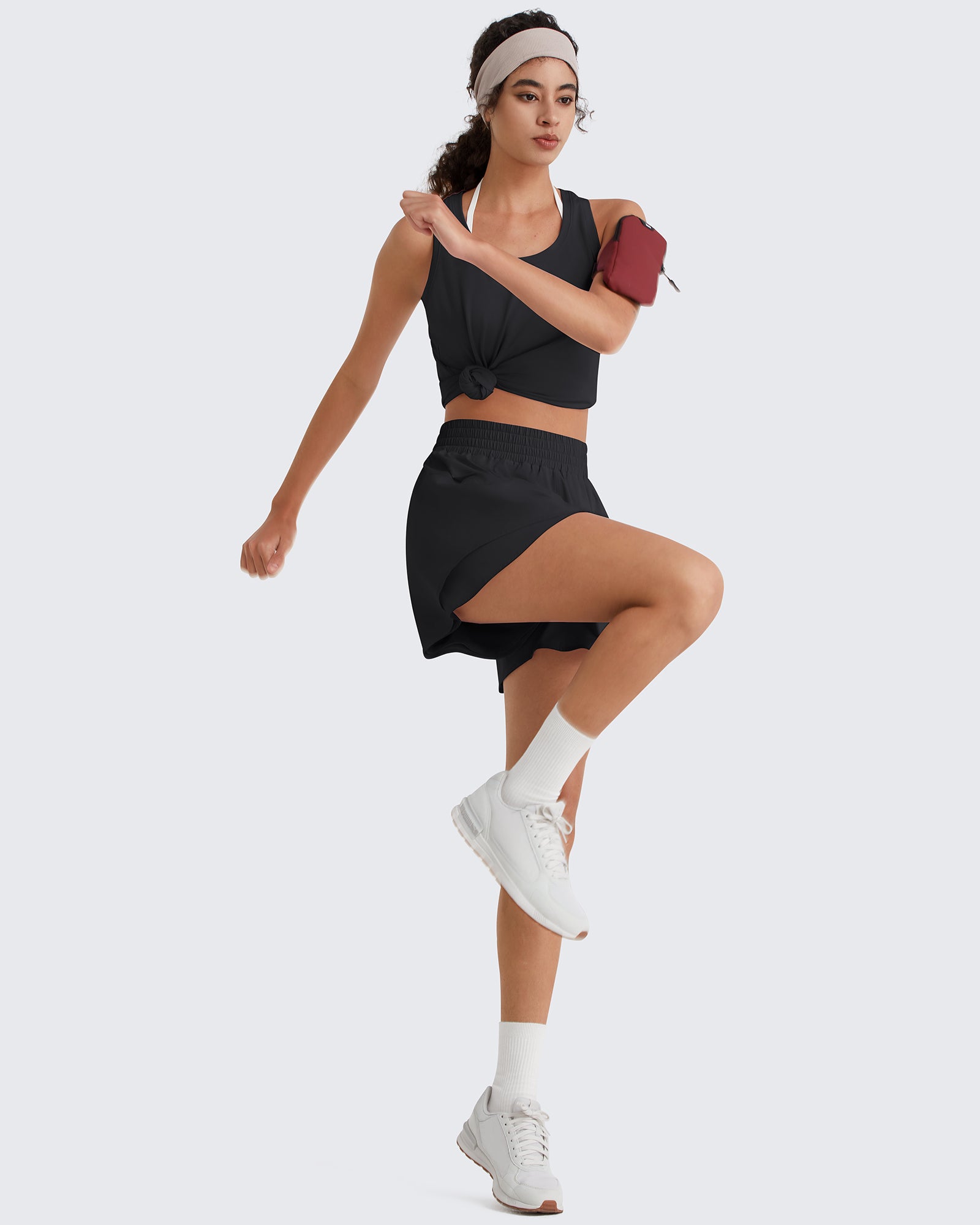 G4Free - G4Free Chillwhisp 2.5'' High Waist Running Shorts with Liner Pocket -GF26E936A001A-S-GF26E936A001B-M-GF26E936A001C-L-GF26E936A001D-XL-GF26E936A001E-XXL