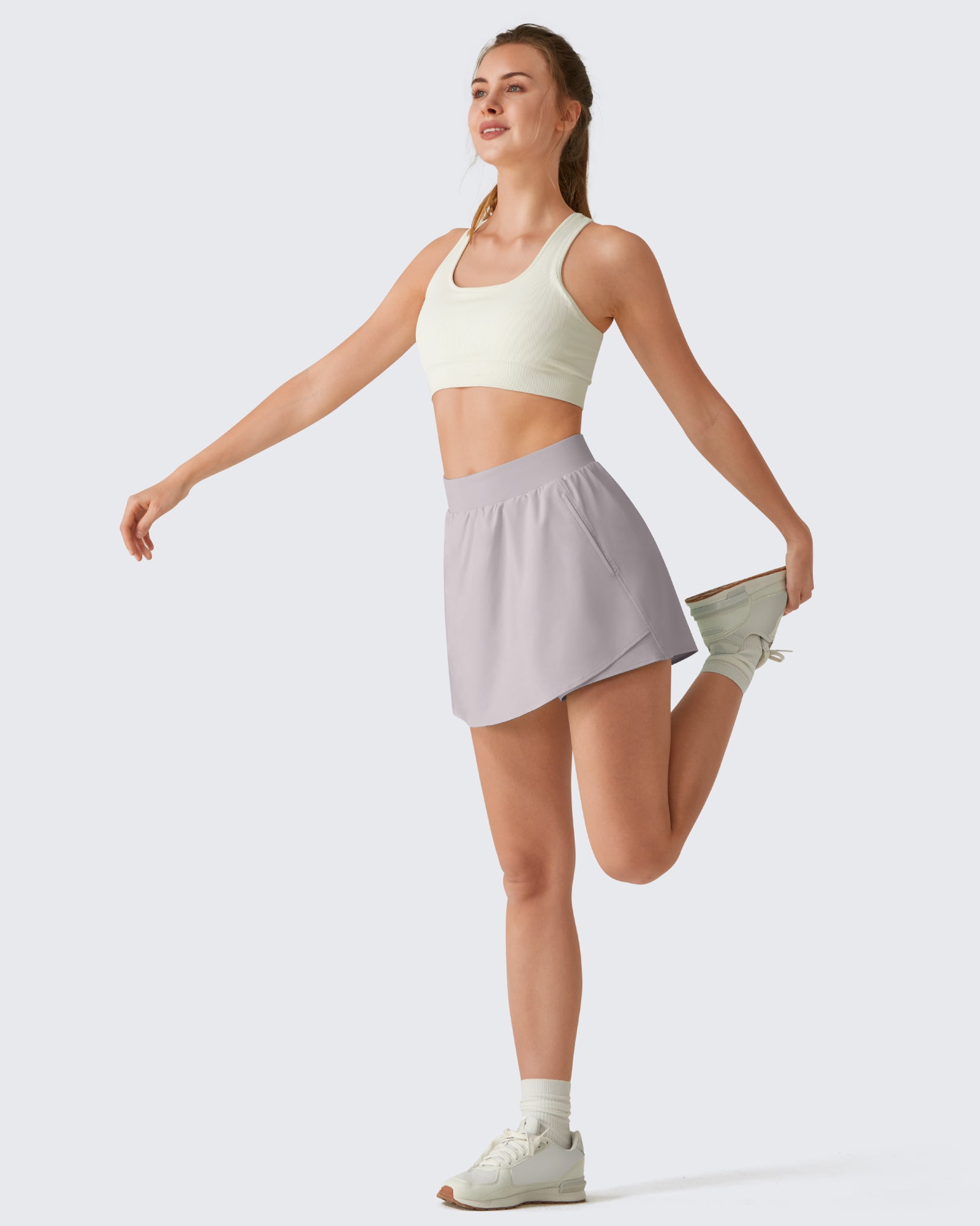 G4Free - G4Free Chillwhisp 2" Tennis Skirt with Pockets -GF26E889A001A-S-GF26E889A001B-M-GF26E889A001C-L-GF26E889A001D-XL-GF26E889A001E-XXL