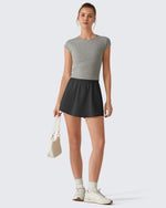 G4Free - G4Free Chillwhisp 2" Tennis Skort with Pockets -GF26E889A001A-S-GF26E889A001B-M-GF26E889A001C-L-GF26E889A001D-XL-GF26E889A001E-XXL