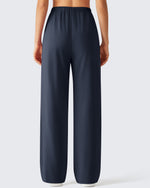 G4Free - G4Free Chillwhisp Drawstring Wide Leg Pants -GF26J874A001A-S-GF26J874A001B-M-GF26J874A001C-L-GF26J874A001D-XL-GF26J874A001E-XXL