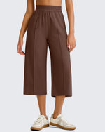 G4Free - G4Free Chillwhisp Lightweight Wide Leg Capris -GF26J900A001A-S-GF26J900A001B-M-GF26J900A001C-L-GF26J900A001D-XL-GF26J900A001E-XXL