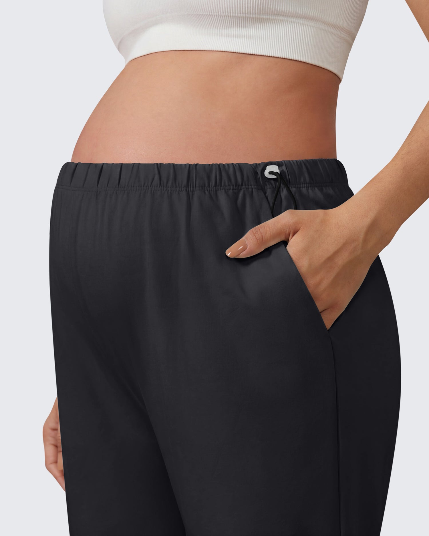 G4Free - G4Free Chillwhisp Maternity Wide Leg Pants – Adjustable Waist -GF26JY1021A001A-S-GF26JY1021A001B-M-GF26JY1021A001C-L-GF26JY1021A001D-XL-GF26JY1021A001E-XXL