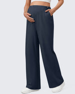 G4Free - G4Free Chillwhisp Maternity Wide Leg Pants – Adjustable Waist -GF26JY1021A001A-S-GF26JY1021A001B-M-GF26JY1021A001C-L-GF26JY1021A001D-XL-GF26JY1021A001E-XXL