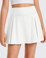 G4Free - G4Free Chillwhisp Pleated Tennis Skirt for Girls – High Waisted Skort with 4 Pockets -GF26HG946A001A-S