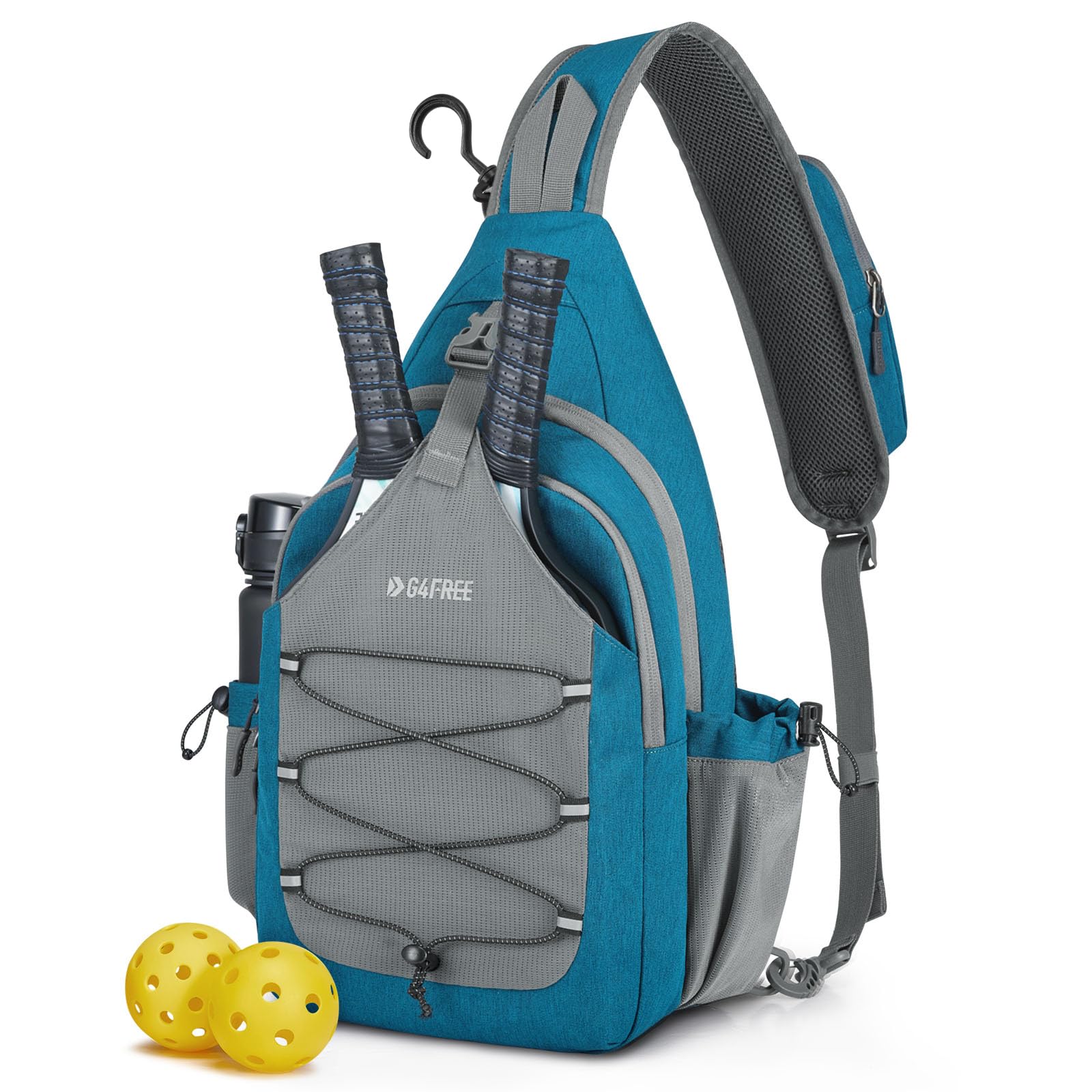 G4Free - G4Free Crossbody Sling Pickleball Paddle Bag -TN23B269D-TN24B387C-TN23B269C-TN23B269E-TN24B387A