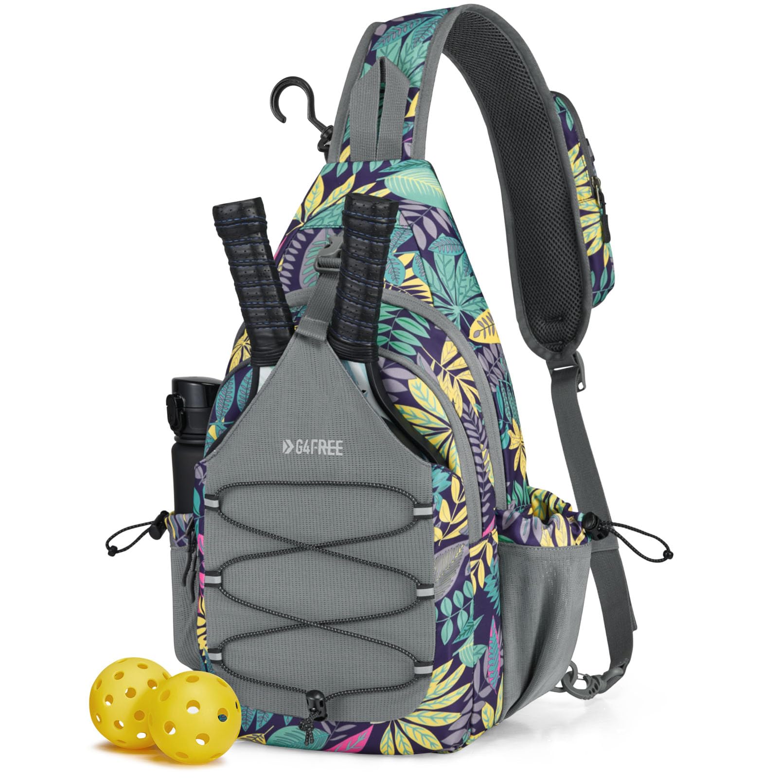 G4Free - G4Free Crossbody Sling Pickleball Paddle Bag -TN23B269D-TN24B387C-TN23B269C-TN23B269E-TN24B387A