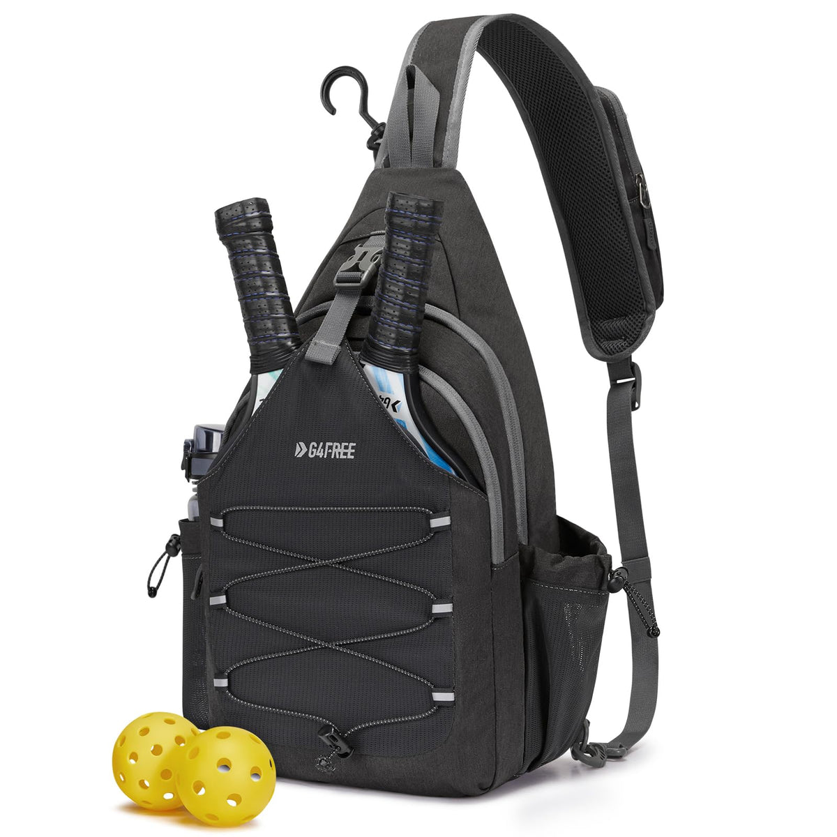 G4Free - G4Free Crossbody Sling Pickleball Paddle Bag -TN23B269D-TN24B387C-TN23B269C-TN23B269E-TN24B387A