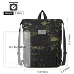 G4Free - G4Free Drawstring Backpack Sports Gym Bag with Shoes Compartment -TN23B194C-TN23B194B