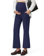 G4Free - G4Free EverGoing Maternity Flare Leggings with Pockets – Over the Belly 25'' -GF26AY1008A001A-S-GF26AY1008A001B-M-GF26AY1008A001C-L-GF26AY1008A001D-XL-GF26AY1008A001E-XXL