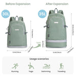G4Free - G4Free Gym Backpack For Women with Shoes Compartment & Wet Pocket -TN23B238D-TN23B238A-TN23B238B-TN23B238C
