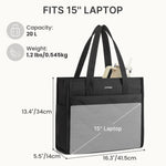 G4Free - G4Free Lightweight Quilted Tote with Laptop Compartment -TN25B591A-TN25B591B-TN25B591C-TN25B591D