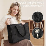 G4Free - G4Free Lightweight Quilted Tote with Laptop Compartment -TN25B591A-TN25B591B-TN25B591C-TN25B591D