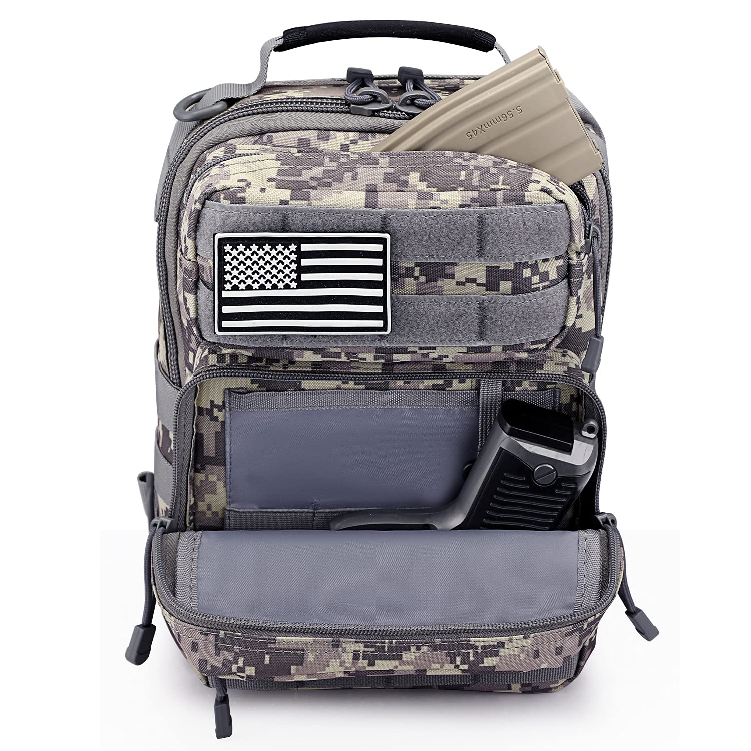 G4Free - G4Free Military Rover Tactical Sling Bag -D02V719F-D02V719A-D02V719C-D02V719E-D02V719B