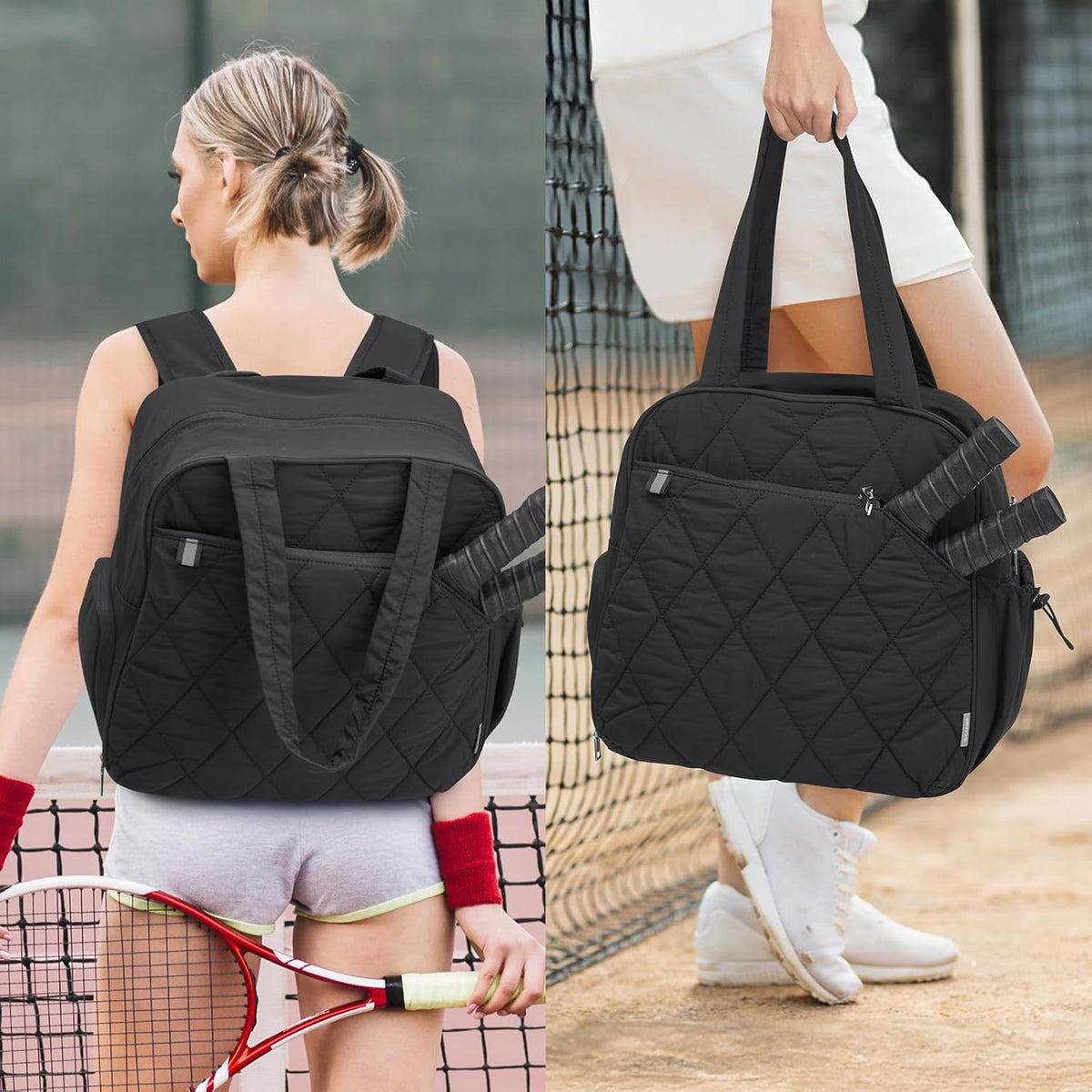G4Free - G4Free Pickleball Backpack Tote with Shoe Compartment -TN25B516A-TN25B516C-TN25B516B