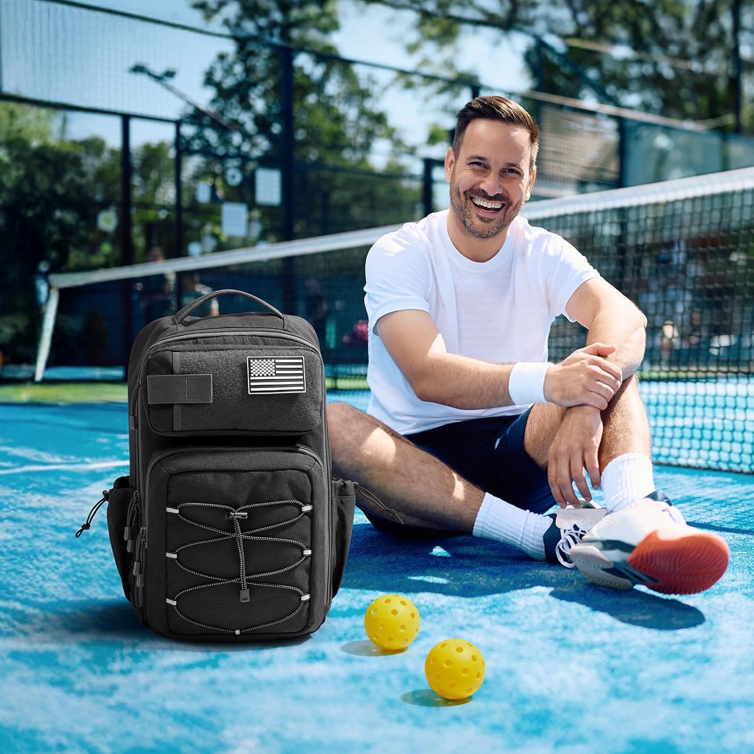 G4Free - G4Free Pickleball Backpack for 2–6 Paddles -TN25B496A-TN25B496B