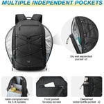 G4Free - G4Free Pickleball School Backpack with Fence Hook Laptop Compartment -TN25B518B-TN25B518A