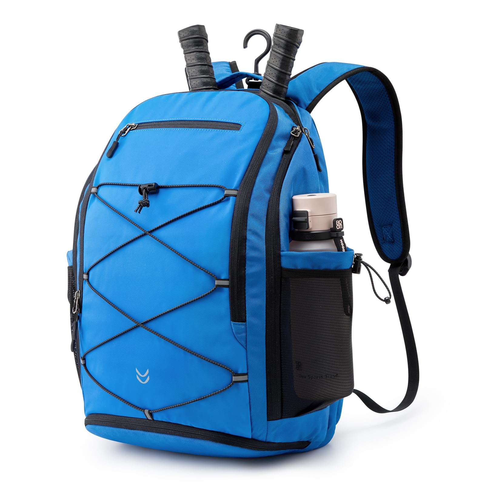 G4Free - G4Free Pickleball School Backpack with Fence Hook Laptop Compartment -TN25B518B-TN25B518A