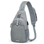 G4Free - G4Free RFID Crossbody Sling Backpack with USB Charging Port -TN23B273C-TN23B273A-TN23B273H-TN23B273E-TN23B273B
