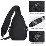 G4Free - G4Free RFID Sling Bag – Small Crossbody Hiking Bag -TN25B618A-TN25B618B-TN25B618C-TN25B618D