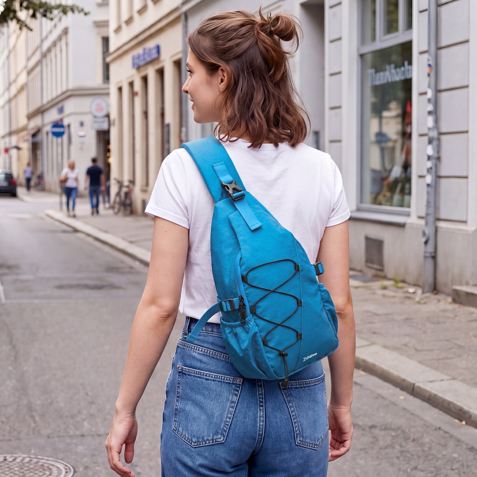 G4Free - G4Free RFID Sling Bag – Small Crossbody Hiking Bag -TN25B618A-TN25B618B-TN25B618C-TN25B618D