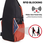 G4Free - G4Free RFID Sling Bag – Small Crossbody Hiking Bag -TN25B618A-TN25B618B-TN25B618C-TN25B618D