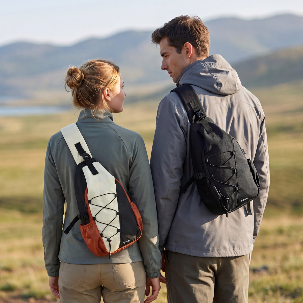 G4Free - G4Free RFID Sling Bag – Small Crossbody Hiking Bag -TN25B618A-TN25B618B-TN25B618C-TN25B618D