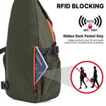 G4Free - G4Free RFID Sling Bag – Small Crossbody Hiking Bag -TN25B618A-TN25B618B-TN25B618C-TN25B618D
