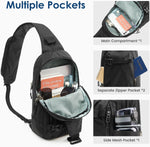 G4Free - G4Free Recycled Sling Bag for Men Anti-Theft with RFID Blocking -TN25B548A-TN25B548B-TN25B548C