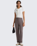 G4Free - G4Free ShiftReady Pinstripe Work Pants with Pockets Straight Leg -GF26D987LJA001A-S-GF26D987LJA001B-M-GF26D987LJA001C-L-GF26D987LJA001D-XL-GF26D987LJA001E-XXL