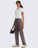 G4Free - G4Free ShiftReady Pinstripe Work Pants with Pockets Straight Leg -GF26D987LJA001A-S-GF26D987LJA001B-M-GF26D987LJA001C-L-GF26D987LJA001D-XL-GF26D987LJA001E-XXL