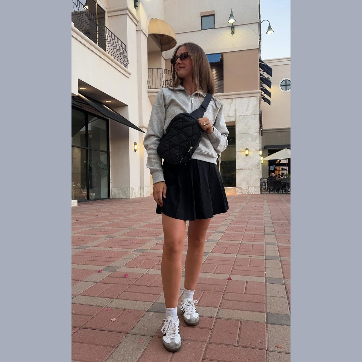 G4Free - G4Free Sling Bag, Casual Quilted Puffer Crossbody Purse Lightweight Fanny Packs -TN24B490C-TN24B490A-TN24B490B