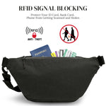 G4Free - G4Free Sling Bag RFID Blocking Over Shoulder Belt Bag -TN23B200A-TN23B200C-TN23B200B
