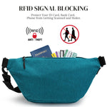 G4Free - G4Free Sling Bag RFID Blocking Over Shoulder Belt Bag -TN23B200A-TN23B200C-TN23B200B