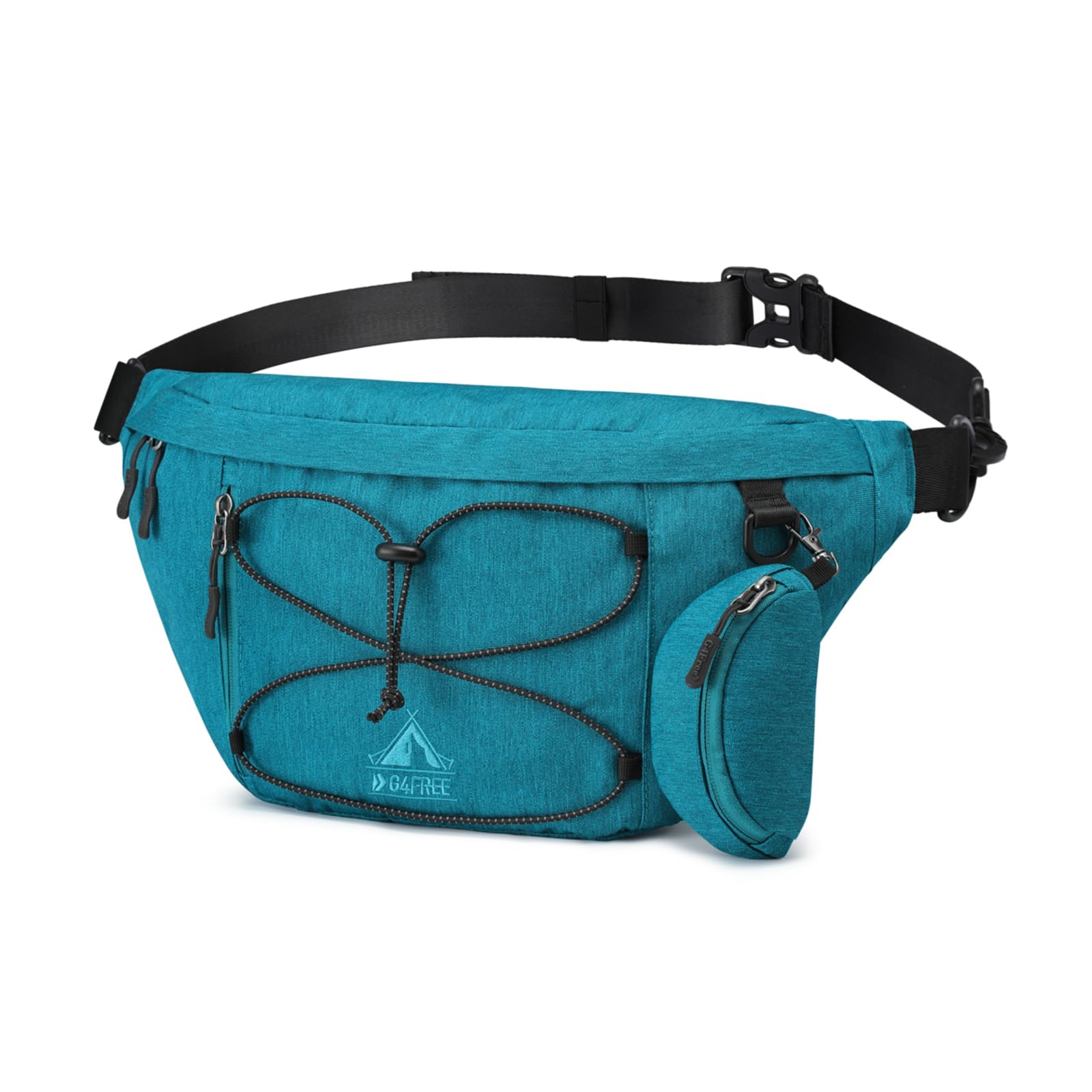 G4Free - G4Free Sling Bag RFID Blocking Over Shoulder Belt Bag -TN23B200A-TN23B200C-TN23B200B