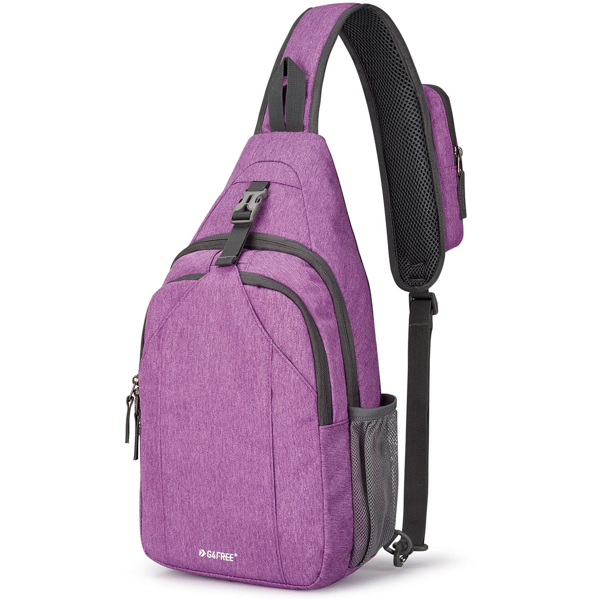 G4Free - G4Free Sling Bag RFID Blocking Sling Backpack Crossbody Chest Bag Daypack -D02V743H